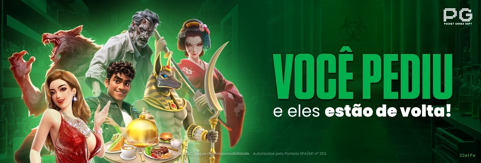 Métodos de pagamento aceitos na 22alfa